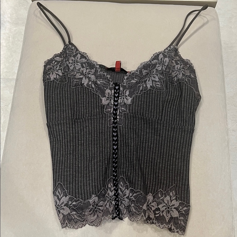 Chic Black Lace Women's Camisole